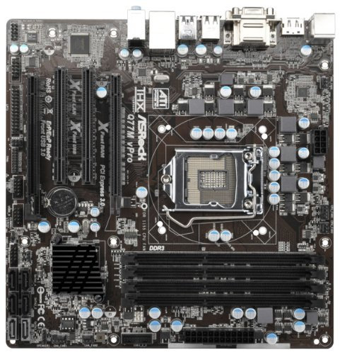 Asrock Q77M vPro Motherboard Socket 1155 / Intel Q77 / 4 x DDR3 Memory/Micro ATX/PCI-e