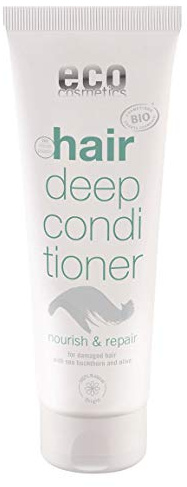 Eco Cosmetics Haarkur Deep Conditioner vegan ohne Mirkoplastik, weiß, 125 ml