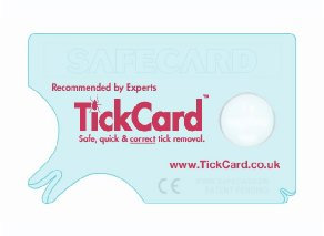 Tickcard - Carte enlève tiques - Tient dans votre portefeuille