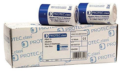 Protec.class PBAT D Mono Batterien 1,5V
