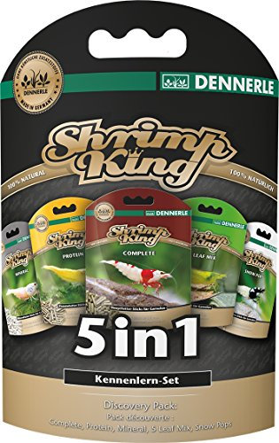 Shrimp King Garnelenfutter 5 in 1 Kennenlern-Set - für Ziergarnelen