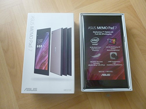 Asus ME572C-1G015A 17,8 cm (7 Zoll) Tablet-PC (Intel Atom Z3560, 1,8GHz, 2GB RAM, 16GB SSD, PowerVR G6430, Android, Touchscreen) Gold