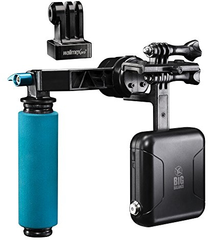 BigBalance Bronco elektronisches Gimbal Set für Systemkamera/Smartphone/GoPro inkl. ¼ Zoll Adapter