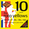 Rotosound Roto Yellows R10 Regolatore per chitarra elettrica (10 13 17 26 36 46)