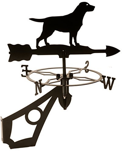Dragon Laser Ltd., Labrador Decorative Weathervane, Dog, Gift for Dog Lovers, **WITH ANTI-RUST COATING**