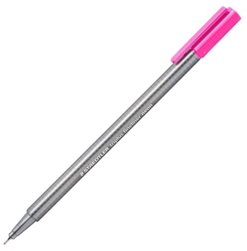 Staedtler 334 – 221 Fineliner, Neon-Rosa