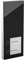 DoorLine 150710 Puerta Slim Negro, Timbre, abrepuertas eléctrico, teléfono Fijo y móvil como intercomunicadores Interiores, conexión a/b de 4 Cables, Montaje Superficial en Caja de empotrar estándar