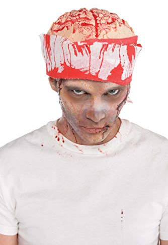 Halloween Gore Brain Hats