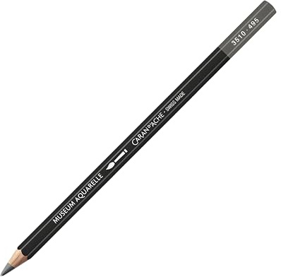 Caran d'Ache Museum Aquarelle Pencil, Slate Grey (3510.495)