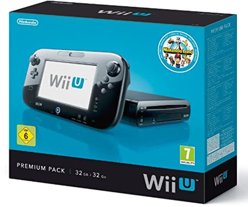 Nintendo Wii U - Konsole, Premium Pack, 32 GB, schwarz mit Nintendo Land