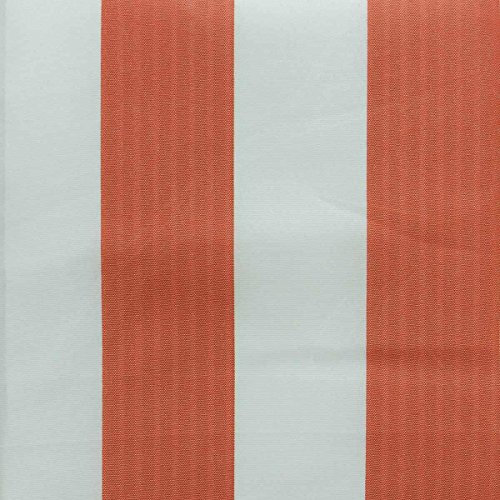 Tenda da sole con anelli 150x250 cm per esterno Righe art. Sophia M892 ARANCIONE