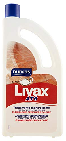 Nuncas Livax Trattamento Disincrostante AT6 - Marmo e Pietre Rosse - 1000ml