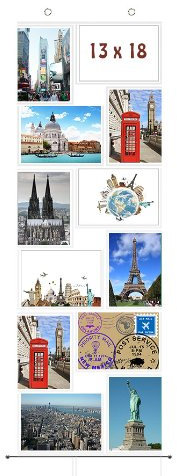 Cortina de fotos formato retrato y paisaje formato postal fotomural galería de fotos (16 fotos formato retrato/paisaje 13x18)