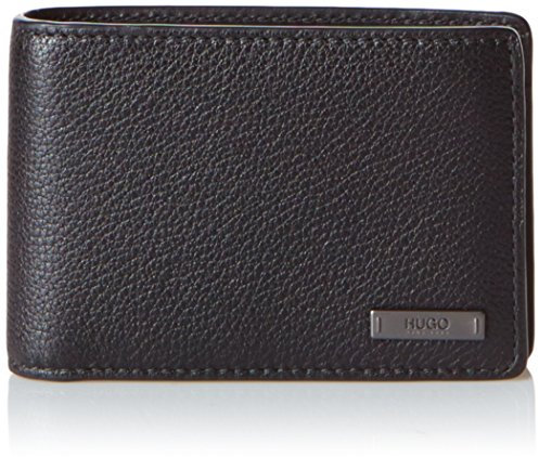 HUGO Herren Element_6 Cc Coin F 10191374 01 Geldbörse Schwarz (Black)