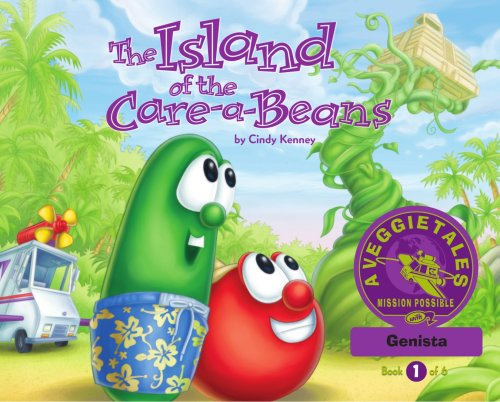 The Island of the Care-a-Beans - VeggieTales Mission Possible Adventure Series #1: Personalized for Genista (Girl)