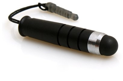 System-S - Mini lápiz Capacitivo para Smartphone, Tablet, Color Negro