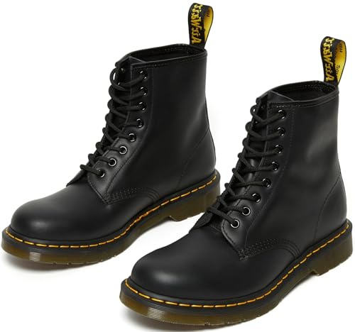 DR Martens 11822002 8 Eye Boot Sneaker Unisex Black Nappa EU 37