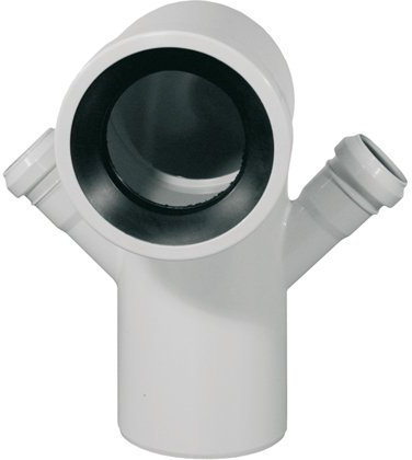 CURVA WC ALT.2ATT.110X40 BI,PP