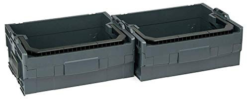 L-BOXX Sortimo 2er Set LT-Boxx 170 anthrazit
