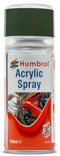 Humbrol Miniature Paint Spray - AD6003 No 3 150ml - Gloss Paints for Model Painting, Modelling Paint for Miniatures - Gloss Paint Primer for Plastic, Wood, Metal Surfaces