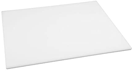 Hygiplas 6078 J252 Low Density Chopping Board, White, 450 mm x 300 mm x 10 mm