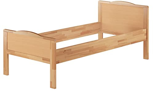 Erst-Holz®Hohes Bettgestell für Senioren 100 x 200 Buche