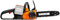 WORX WG368E.9 40V Akku Kettensäge, 30 cm Schnittlänge, Kettenschmierung, Geschwindigkeit 3,8 m/s, ohne Akku, Ladegerät und Zubehör