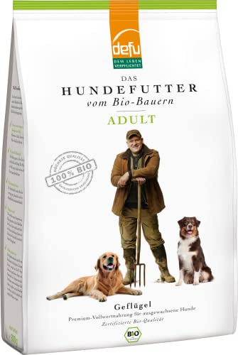 defu Bio hundfoder vuxen fjäderfä, 800 g, 4-pack (4 x 800 g)