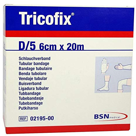TRICOFIX Schlauchverband Gr.D 6 cmx20 m 1 St