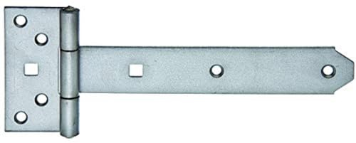 Alberts 327125 Kreuzgehänge | mit vernietetem Stift | Edelstahl | Band 192 x 34 mm | Scharnier 92 x 44 mm