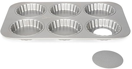 PATISSE Mini Molde Tartaleta b/Extraible 6 und. 10 cm