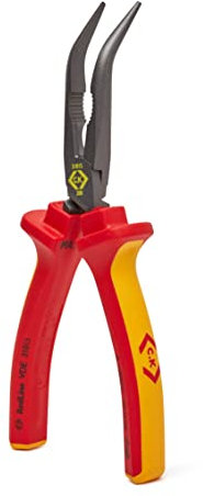 Best Price Square PLIER, BENT NOSE, VDE, 200MM 431015 By CK TOOLS