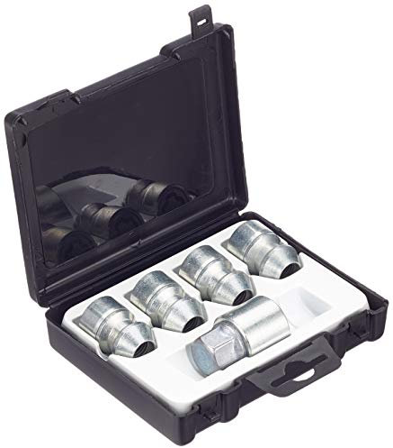 Farad 1-H/E STARLOCK 1CH. Starlock Antifurto Ruote per Autovetture con Serraggio a Dado, 4 con 1 Chiave