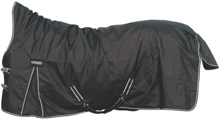 CATAGO Outdoordecke Justin für Pferde, 300g - schwarz - 165 cm