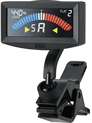 KORG AW-4G-BK PitchCrow-G Clip-On Stimmgerät (Gitarre/Bass) schwarz