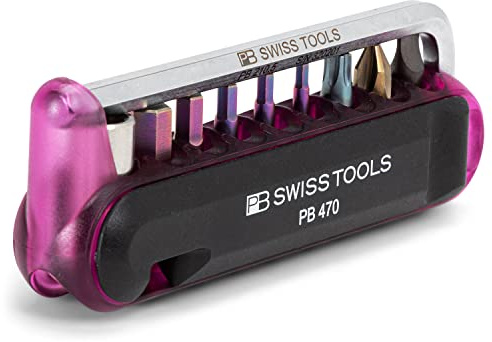 PB Swiss Tools Fahrrad Multitool Werkzeug Set für unterwegs, 470.Purple CN