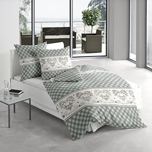 Irisette Biber Bettwäsche Davos 8533-30 155x220 cm + 80x80 cm