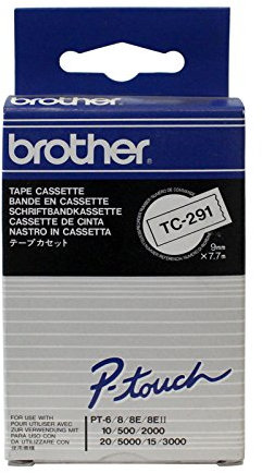 Brother TC291 Schriftbandkassette 9mm