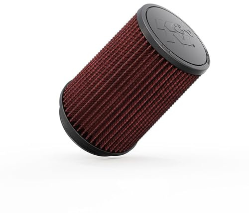 K&N RU-2590 KFZ und Motorrad Gummi Universalluftfilter | 102mm Flansch, 137mm Untendurchmesser, 111mm Obendurchmesser, 178mm Höhe (RU-2590)