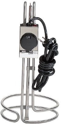 George Ulanet 492-4 Heat-O-Matic Immersion Heater with Thermostatic Controller, 1500 watts, 10-1/2 Dia