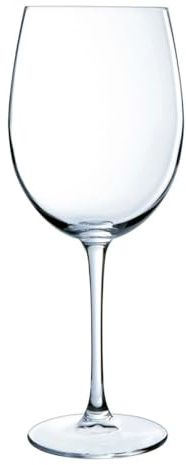 Luminarc CAJA 6 COPAS VINO VIDRIO | Transparente, Vidrio, formato alto, acabado brillo, 72 cl, 6 piezas, apto para frigorífico, fácil de limpiar