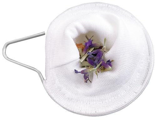 Westmark Filet/Filtre à Thé, Pour 2 Tasses de Thé, Teatime, ø 7 cm, en Coton, 15302230