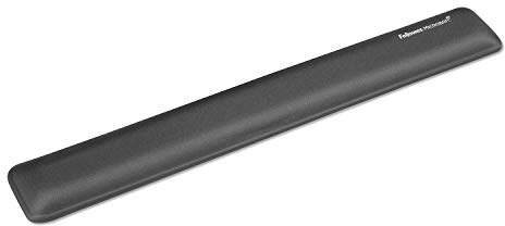 Fellowes Gel-Handgelenkauflage mit Microban-Produktschutz, Graphit (9175301)