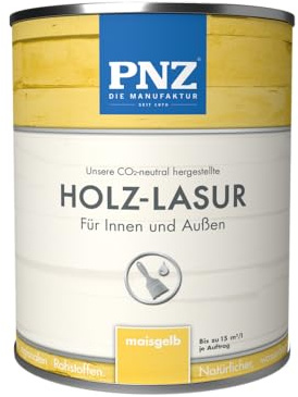 PNZ Holz-Lasur, Gebinde:0.75L, Farbe:maisgelb