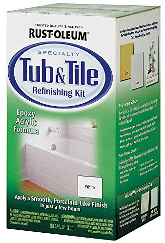 Tub/Tile Refreshing Kit, White, Epoxy