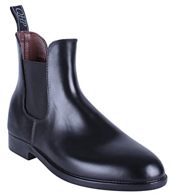 QHP Reitstiefeletten Stiefeletten Jodhpur Gummi Adult schwarz Gr. 37