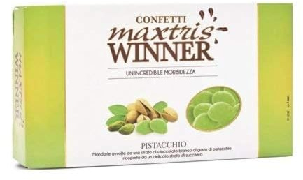Confetti Maxtris Italiani Di MANDORLA, Winner, PISTACCHIO
