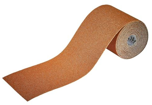 wolfcraft Rollo de papel abrasivo para madera/metal I 3171000