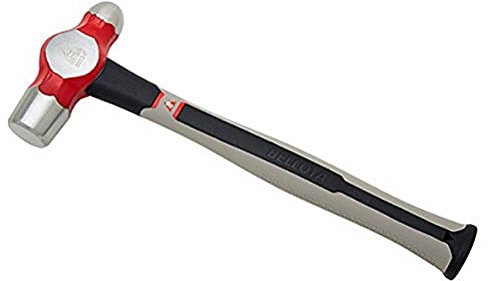 Bellota 8011-F 0 HRc CF - Martillo, bola mecánica sin templar, mango de fibra de carbono, 870 gramos
