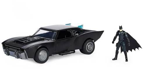 BATMAN The 2022 Movie Lights & Sounds Batmobile with 4-inch Action Figure